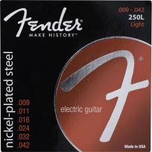 CUERDAS GUITARRA ELECTRICA 009-045 SUPER 250 FENDER - Imagen 1