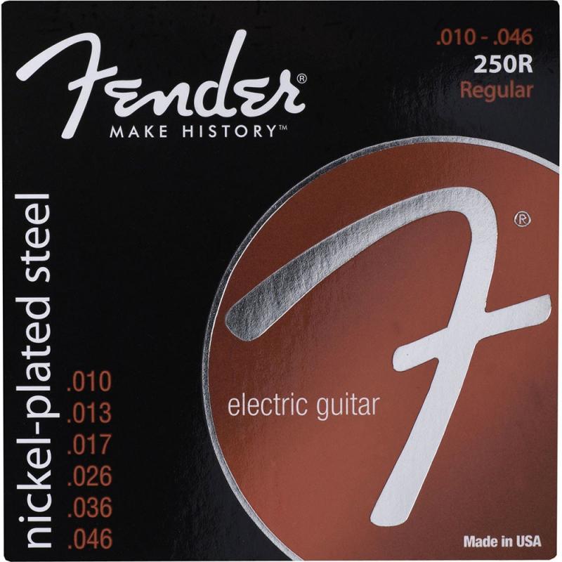 CUERDAS GUITARRA ELECTRICA 010-046 SUPER 250 FENDER - Imagen 1