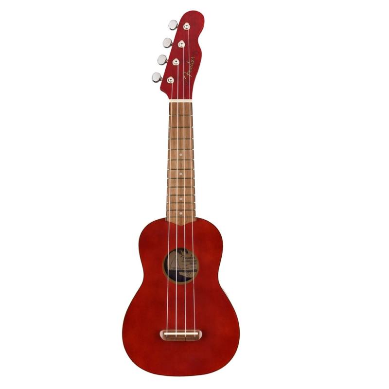 UKELELE SOPRANO CHERRY VENICE FENDER - Imagen 1