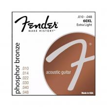 CUERDAS GUITARRA PHOSPHOR BRONZE 60XL FENDER - Imagen 1