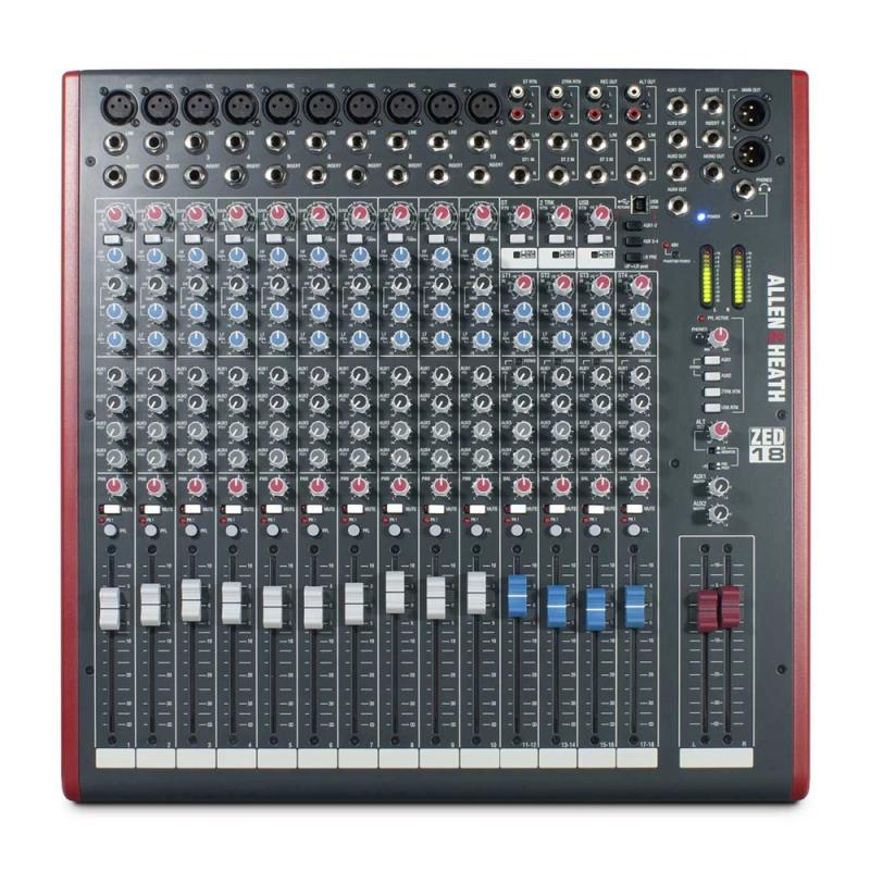 MIXER ZED 18 USB ALLEN - HEATH - Imagen 1