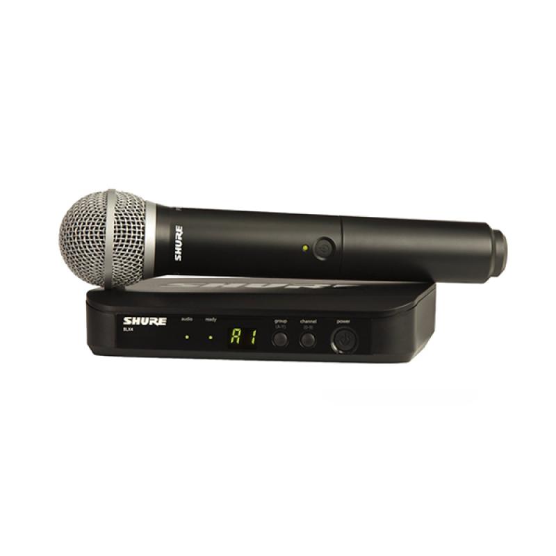 MICROFONO MANO INALAMBRICO BLX24-B58 SHURE - Imagen 1