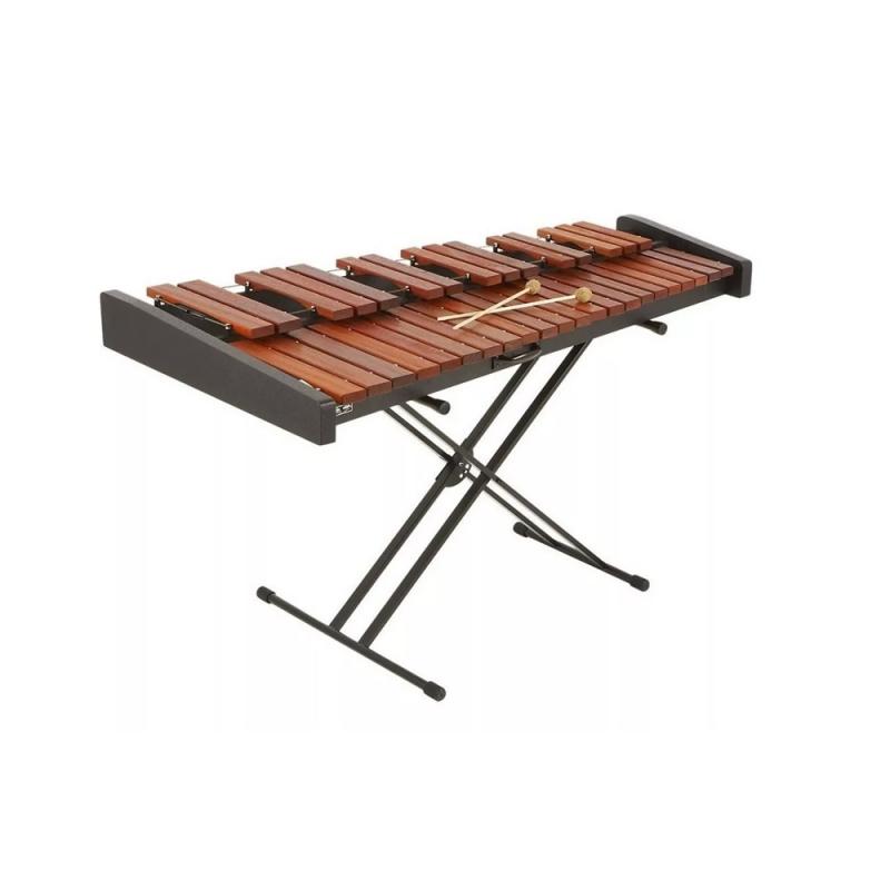 MARIMBA 3 OCT. PRACTICE PADUK C-ATRIL METAL MUSSER - Imagen 1