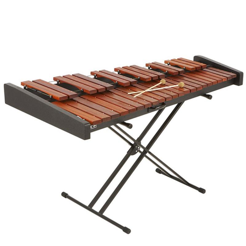 MARIMBA 3 OCT. PRACTICE PADUK C-ATRIL METAL MUSSER - Imagen 1