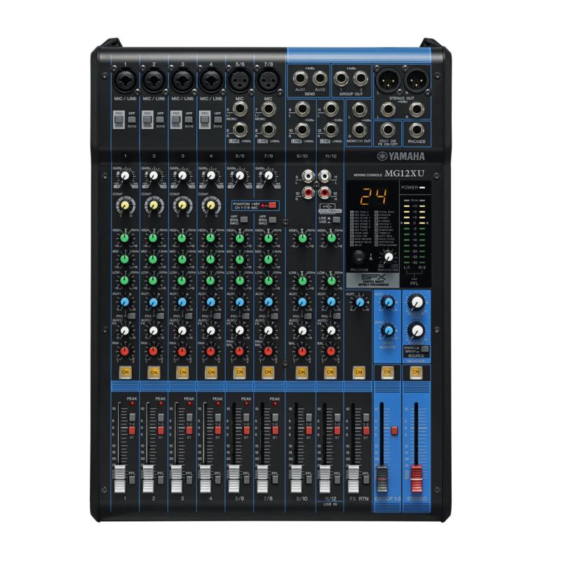 MIXER ANALOGO C-EFECTO 12 CANALES MG12XU YAMAHA - Imagen 1