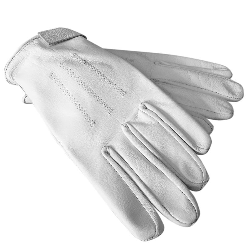 GUANTES CABRITILLA CUERO BLANCO TALLA XL VM - Imagen 1