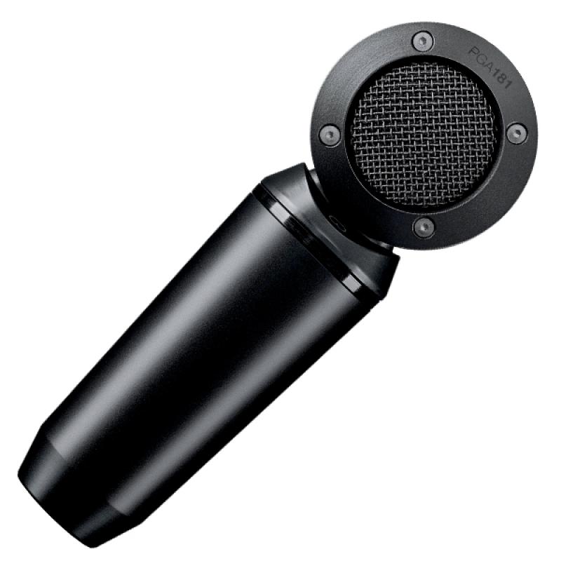 MICROFONO INSTRUMENTO CONDENSADOR PGA181 XLR SHURE - Imagen 1