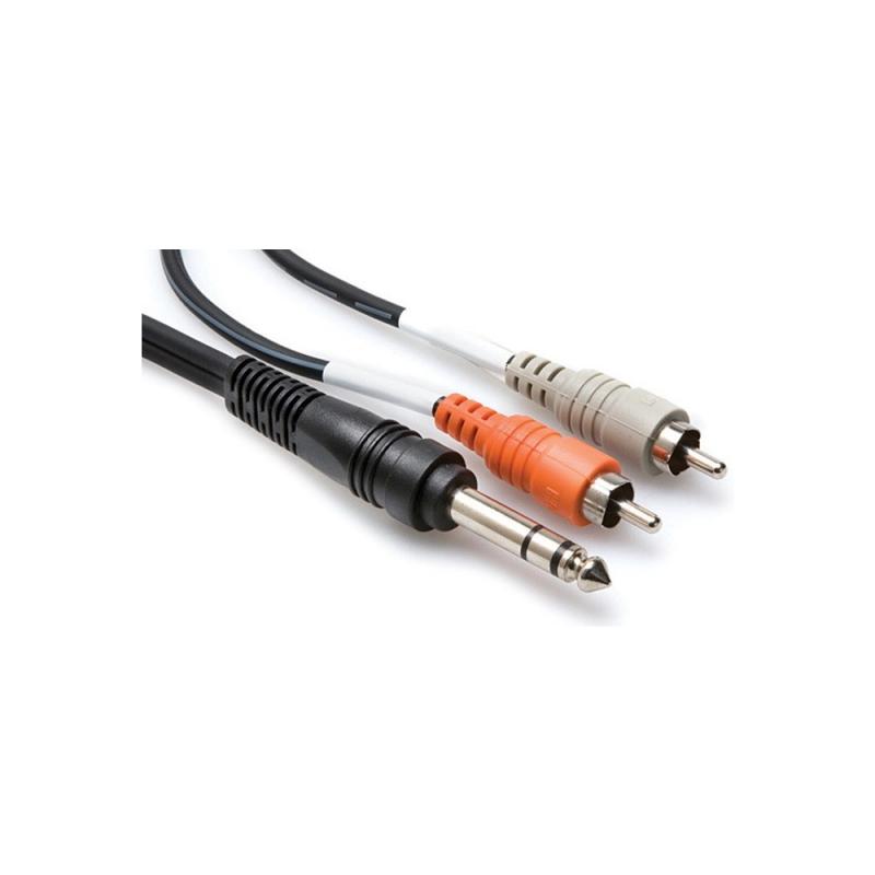 CABLE AUDIO 4MT PLUG 1-4 -TRS RCS TRS204 HOSA - Imagen 1