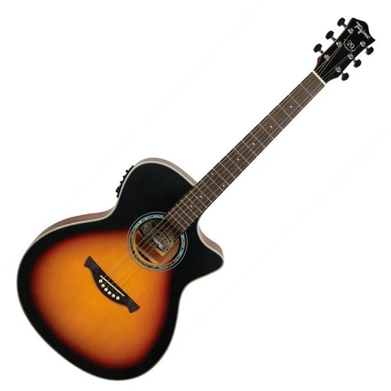 GUITARRA ELECTROACUSTICA JUMBO CUTAWAY TW-29DS TAGIMA - Imagen 1