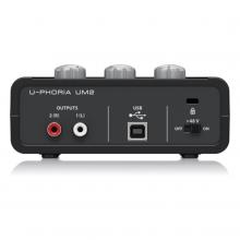 INTERFAZ AUDIO UM2 U-PHORIA BEHRINGER - Imagen 3