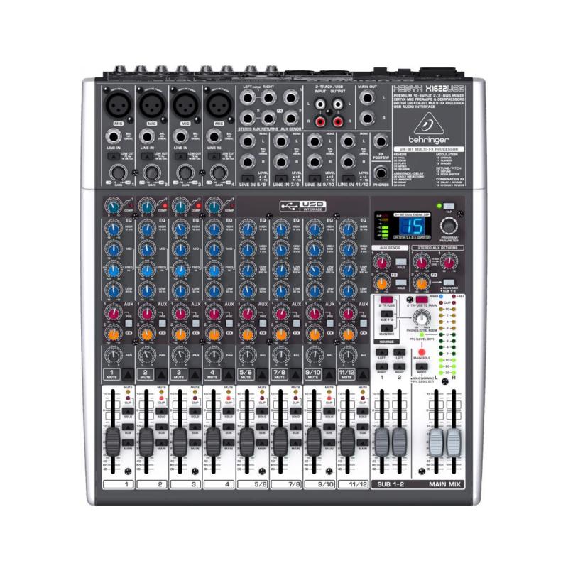 MIXER 16 CANALES X1622 USB XENYX BEHRINGER - Imagen 1