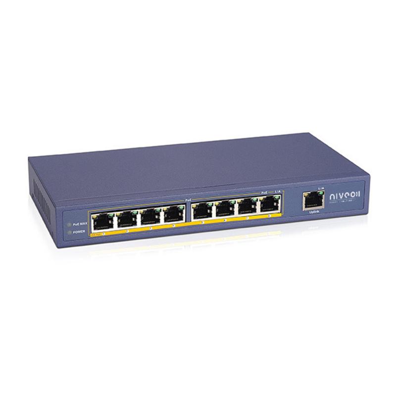 INTERRUPTOR GIGABIT LAN 8P W - POE NRS8GP LIBERTY - Imagen 1