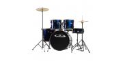 BATERIA SET PD04 AZUL POWERDRUMS - Imagen 1