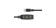 CABLE EXTENSION USB 3.0 ACTIVO 15MT DINON