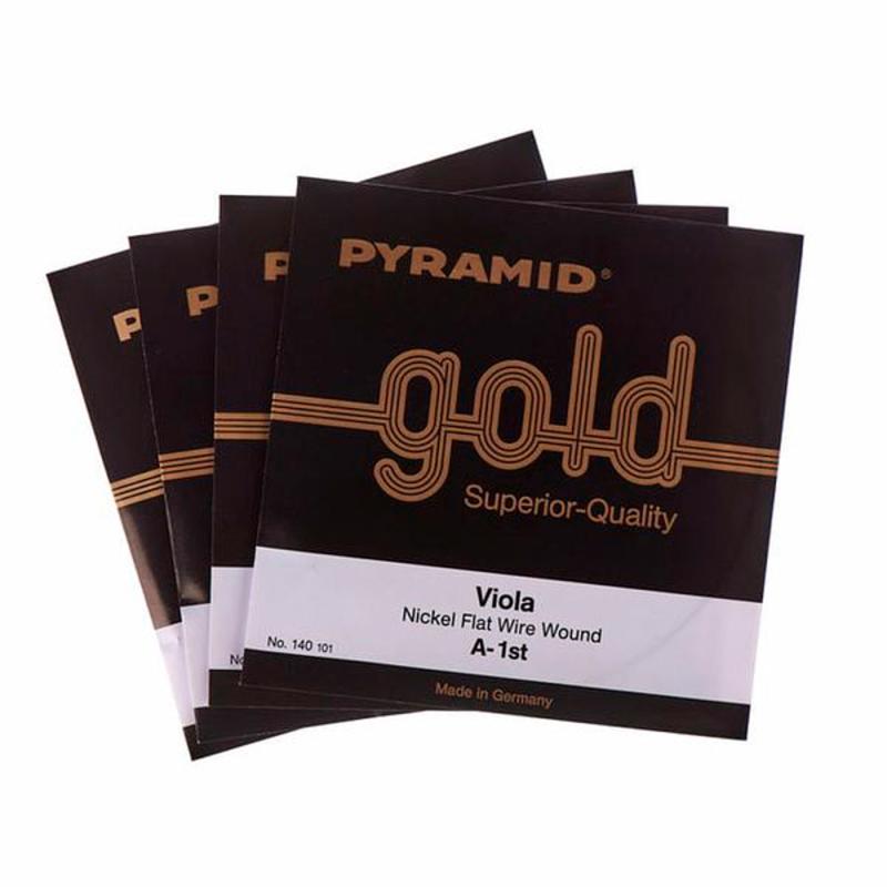 CUERDAS VIOLA 4-4 GOLD PYRAMID