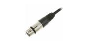 CABLE MICROFONO 6MR XLR-PLUG 1/4 SMP6BK THE SSSNAKE