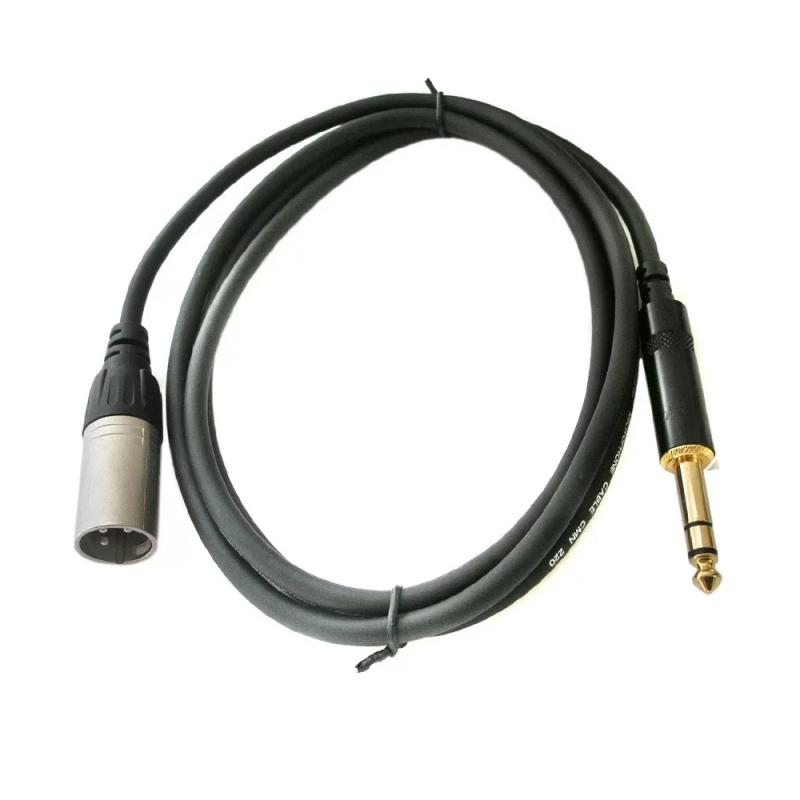 CABLE XLR-M-PLUG NRA-0050-015 BALANCEADO 1,5 MT NEUTRIK