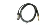 CABLE XLR-M-PLUG NRA-0050-015 BALANCEADO 1,5 MT NEUTRIK