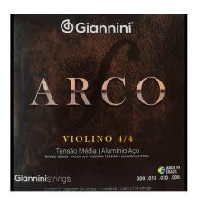 CUERDAS VIOLIN 4/4 ALUMINIO GIANNINI