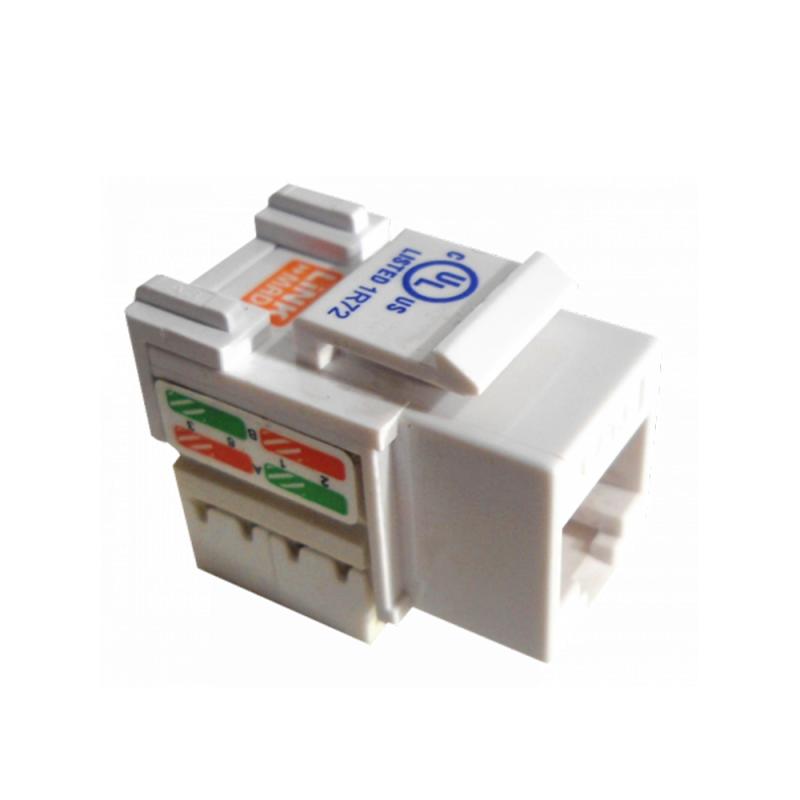 CONECTOR RJ45 HEMBRA BLANCO KP6WL LINKMADE