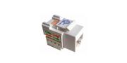 CONECTOR RJ45 HEMBRA BLANCO KP6WL LINKMADE