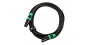 CABLE DMX PROFESIONAL XLR M/H 3PIN 5MT PDC3CC STAIRVILLE