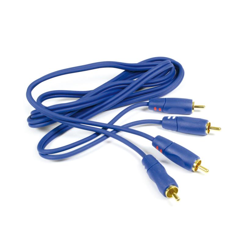 CABLE AUDIO 1.5MT RCA BLUE ESTANDAR - Imagen 1