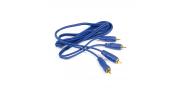 CABLE AUDIO 1.5MT RCA BLUE ESTANDAR - Imagen 1