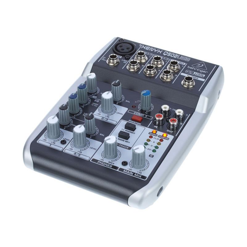 MIXER 5 CANALES Q502 USB XENYX BEHRINGER - Imagen 1