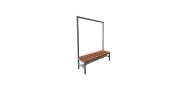 BANCA CAMARIN ARCO 45x150x40CM METAL MADERA HEAVY-X