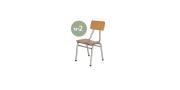 SILLA ESCOLAR 63CM NOMADA 2 HEAVY-X