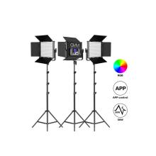 KIT ILUM. LED RGB 3 PANELES BI-COLOR 50RS GVM