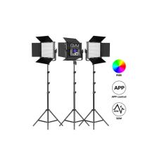 KIT ILUM. LED RGB 3 PANELES BI-COLOR 50RS GVM