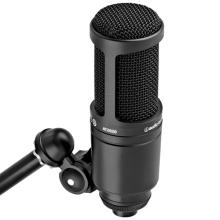 MICROFONO ESTUDIO CONDENSADOR AT2020 BK AUDIOTECHNICA