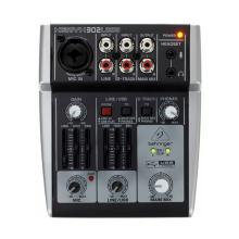 MIXER 3 CANALES 302USB BEHRINGER