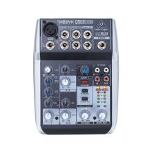 MIXER 5 CANALES Q502 USB XENYX BEHRINGER