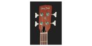 BAJO ELECTROACUSTICO CUTAWAY BK HBO-850 HARLEY BENTON