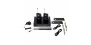 SISTEMA INALAMBRICO DUAL UHF FREEU TWIN PT 823 THE T.BONE