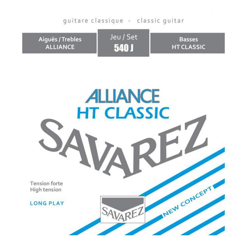 CUERDAS GUITARRA CLASICA SET ALLIANCE ALTA SAVAREZ - Imagen 1