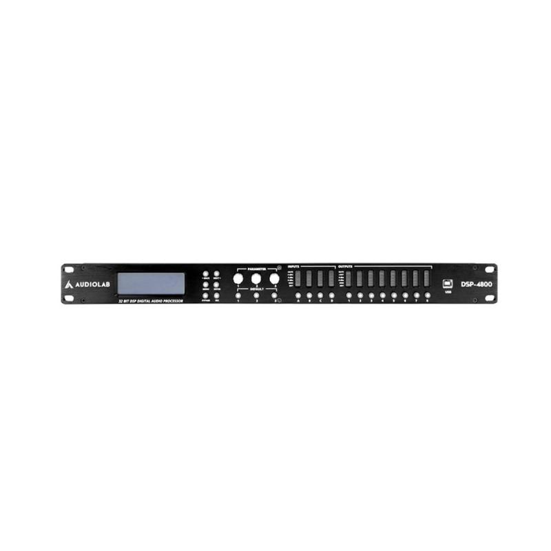 PROCESADOR DIGITAL INAL 4x8 RAQ DSP-4800 W AUDIOLAB