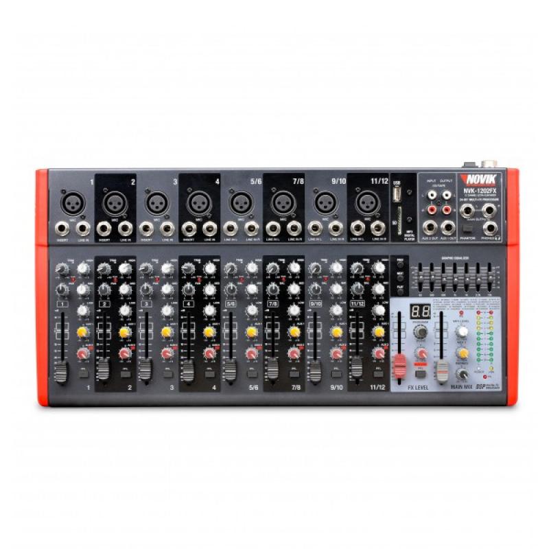 MIXER ANALOGO NVK-1202FX BT NOVIK - Imagen 1