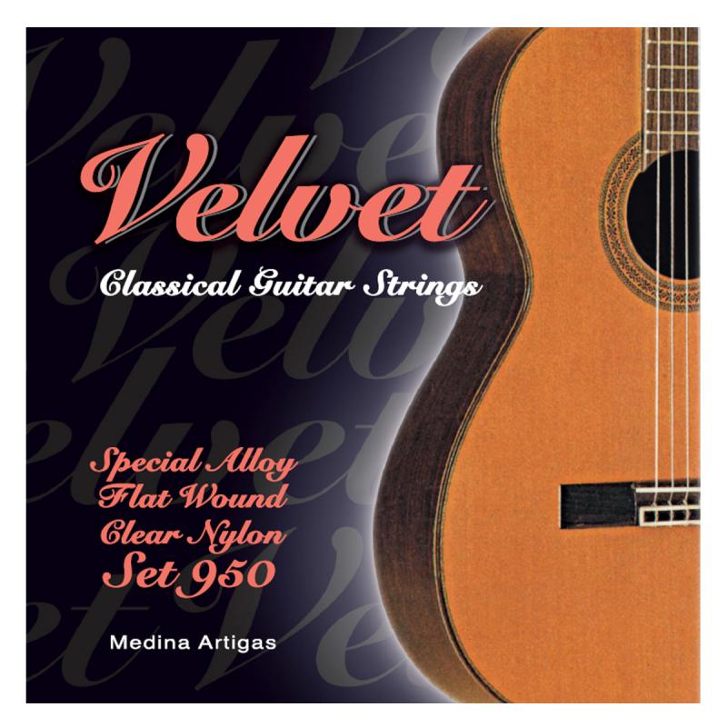 CUERDAS GUITARRA CLASICA SET VELVET MEDINA ARTIGAS - Imagen 1