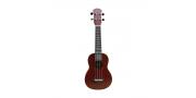 UKELELE SOPRANO C-FUNDA CAOBA ESTANDAR - Imagen 1