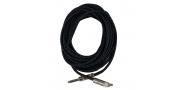 CABLE PLUG PLUG 10 MTS EN L NEGRO OPTUX AUDIO - Imagen 1