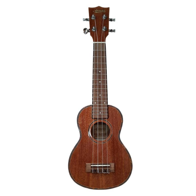 UKELELE 21 CON FUNDA CAOBA ACCACIA - Imagen 1