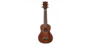 UKELELE 21 CON FUNDA CAOBA ACCACIA - Imagen 1