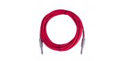 CABLE INSTRUMENTO 6MTS ROJO OPTUX AUDIO - Imagen 1