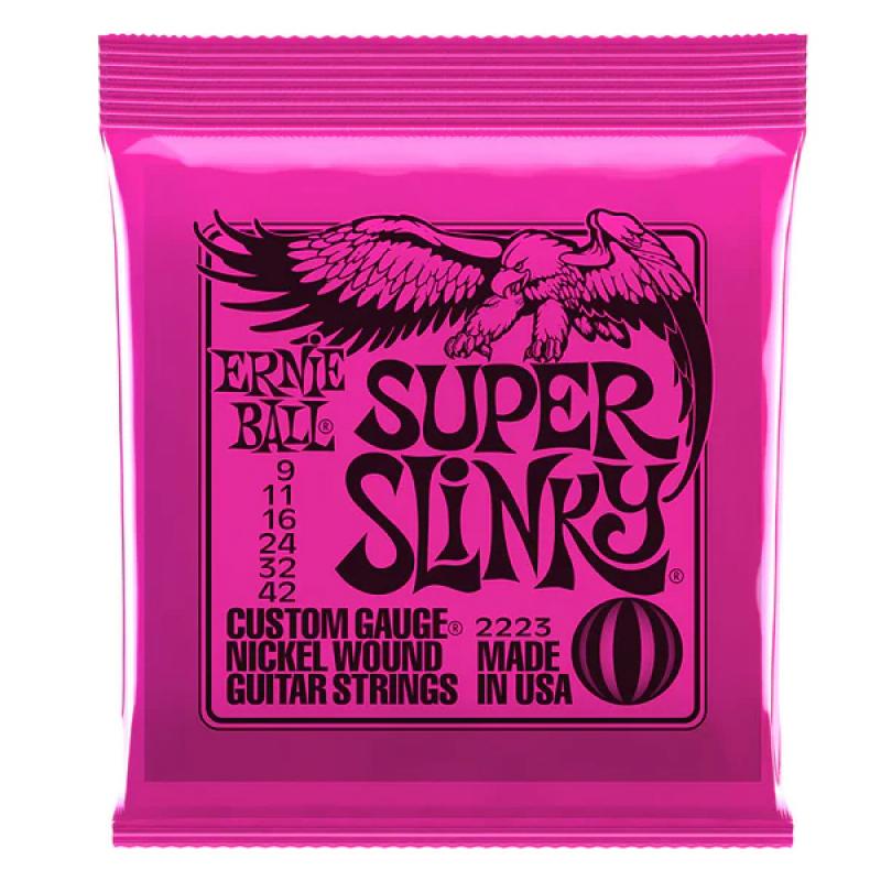 CUERDAS GUITARRA ELECTRICA SUPER SLINKY P02223 ERNIEBALL - Imagen 1