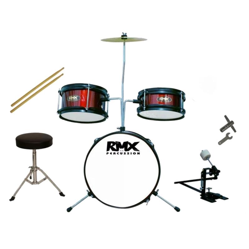 BATERIA 3 PCS. NIÑO ROJA RAD-2-RD RMX - Imagen 1