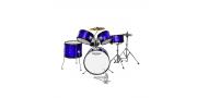 BATERIA NIÑO 5PCS. PLL. PIS. AZUL SRST-5J-BL ST - Imagen 1